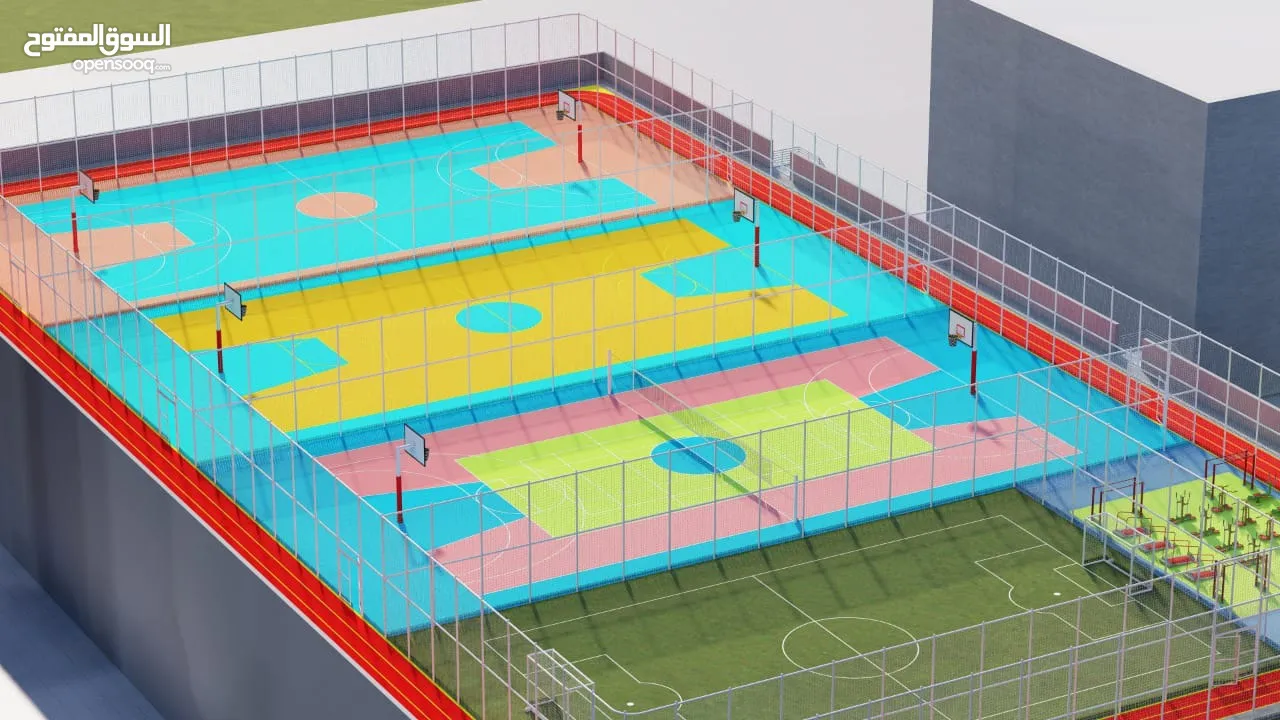 شركات تجهيز ملاعب ترتان